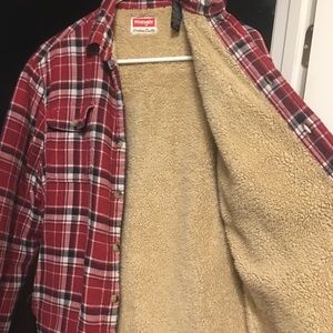 Wrangler flannel jacket